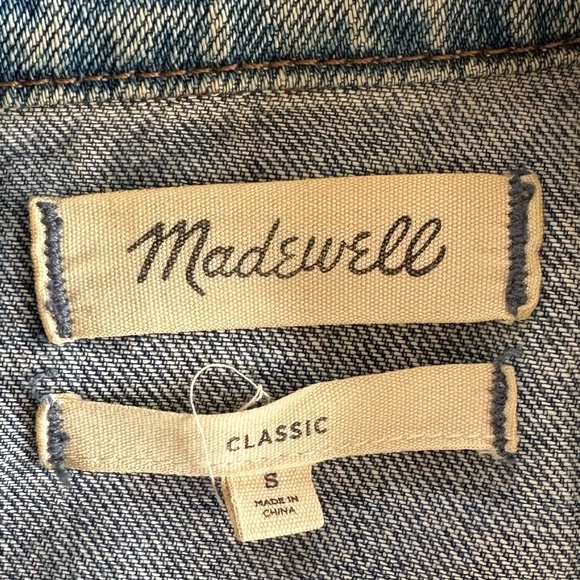 Madewell: The Jean Jacket in Pinter Wash - Picture 4 of 6